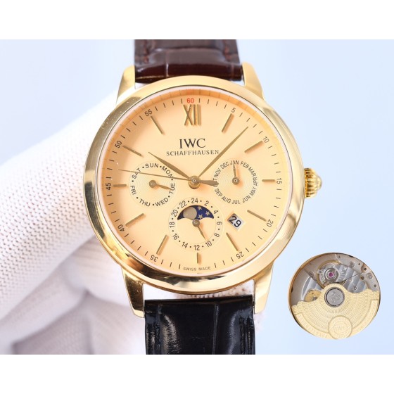 IWC- The highest version of the Portofino Multifunction Automatic with CNC grinding
