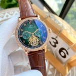 IWC- Fine men's watches Fully automatic mechanical movement, top 316 steel case and strap