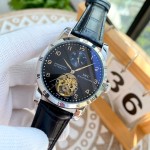 IWC- Fine men's watches Fully automatic mechanical movement, top 316 steel case and strap