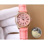 Patek Philippe Fashion Ladies Watch Simple Three Needle