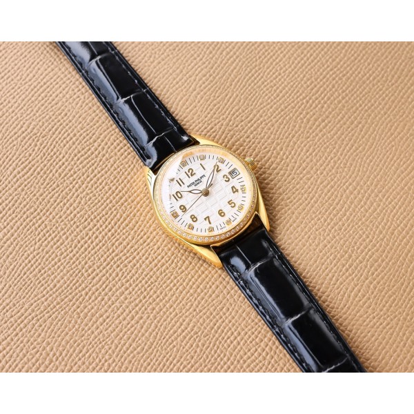 Patek Philippe Fashion Ladies Watch Simple Three Needle