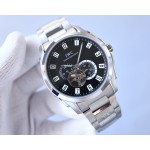 IWC- Built-in Japanese original 82s7 movement Sapphire scratch-resistant mirror 316 steel case Imported calfskin strap