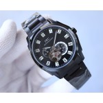 IWC- Built-in Japanese original 82s7 movement Sapphire scratch-resistant mirror 316 steel case Imported calfskin strap