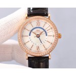 IWC- Portofino Men's Watch Movement EAT2836 in imported calfskin