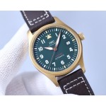 IWC- Spitfire Bronze automatic mechanical watch Titanium caseback