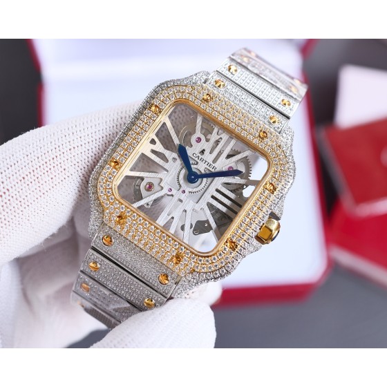 Cartier Santos Skeleton Collection