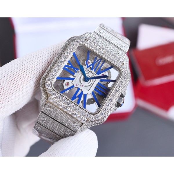 Cartier Santos Skeleton Collection