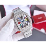 Cartier Santos Skeleton Collection