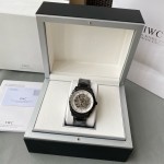 IWC- Simple three-hand skeleton men's boutique watch Automatic Japan Citizen 82S0 skeleton movement