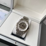 IWC- Simple three-hand skeleton men's boutique watch Automatic Japan Citizen 82S0 skeleton movement
