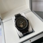 IWC- Simple three-hand skeleton men's boutique watch Automatic Japan Citizen 82S0 skeleton movement