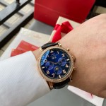 IWC- Fine men's watches Fully automatic mechanical movement, top 316 steel case and strap