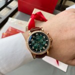 IWC- Fine men's watches Fully automatic mechanical movement, top 316 steel case and strap