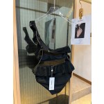 Chanel Ruffle Irregular One Piece Swimsuit Bikini