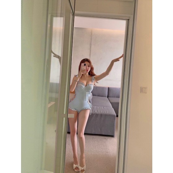 miumiu mu mu princess style one piece swimming costume