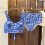 Dior High Stretch Casual Suit Swimsuit Waist Shaper Petite