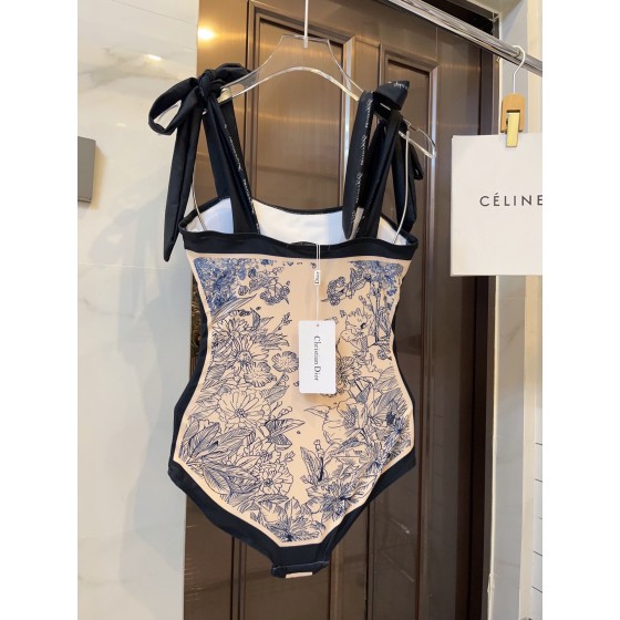 Dior one-piece swimming costume