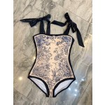Dior one-piece swimming costume