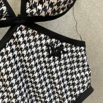 Dior New Sexy One-Piece Swimsuit in Chiaroscuro