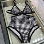 Dior New Sexy One-Piece Swimsuit in Chiaroscuro