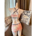 Dior split bikini swimming costume
