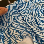 Fendi long-sleeved one-piece sun protection swimming costume