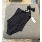 Chanel New one-piece swimming costume with one shoulder