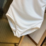 Chanel New one-piece swimming costume with one shoulder