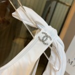 Chanel New one-piece swimming costume with one shoulder