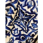 DG High-waisted bikini swimming costume with lace floral straps