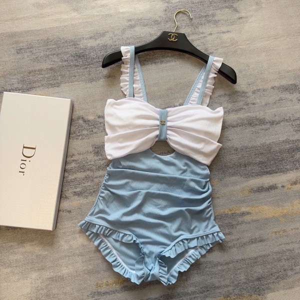 CHANEL One-piece swimming costume