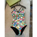 Gucci's new floral one-piece swimsuit