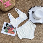 Chanel new split swimsuit