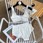 Chanel new split swimsuit