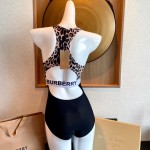 Burberry's new leopard one-piece swimsuit