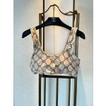 Gucci two-piece letter swimsuit