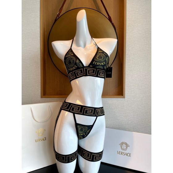 Versace two piece swimsuit