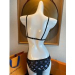 Louis Vuitton New Two-Piece Swimsuit Three-Piece Set