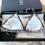 Dior leopard bikini swimsuit
