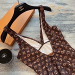 Louis Vuitton Deep V swimming costume