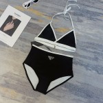 PRADA printed high elastic fitness yoga wear sports suit