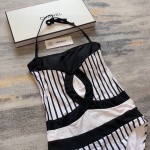 CHANEL One-piece swimming costume