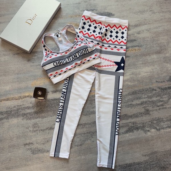 Dior Multifunctional sports yoga cycling surfing suit swimming costume