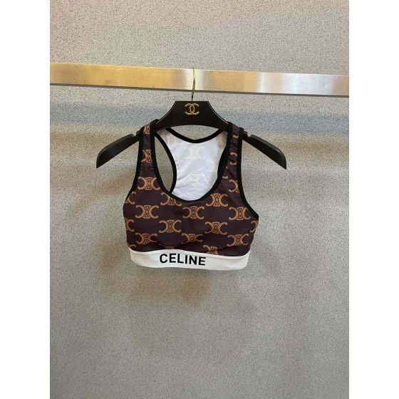 Celine New Old Floral Separate Swimsuit