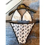 Chanel New Printed Bikini Swimsuit