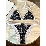 Chanel New Printed Bikini Swimsuit