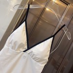 CHANEL One-piece swimming costume bikini