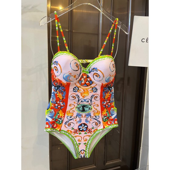 CHANEL One-piece swimming costume bikini
