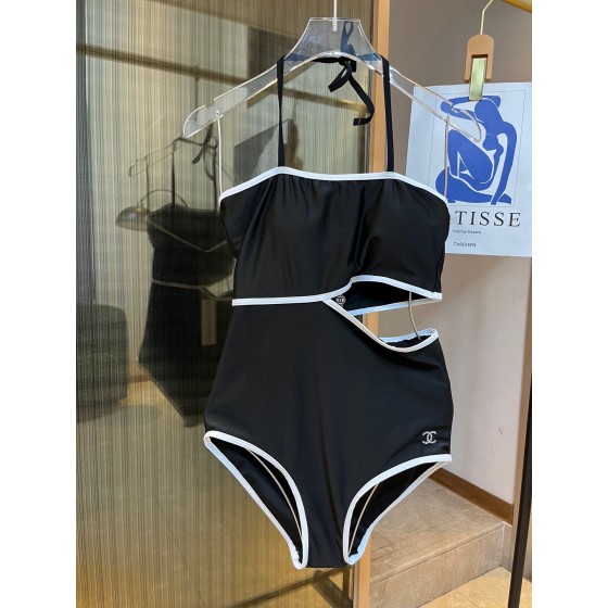 CHANEL One-piece swimming costume bikini