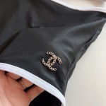 CHANEL One-piece swimming costume bikini